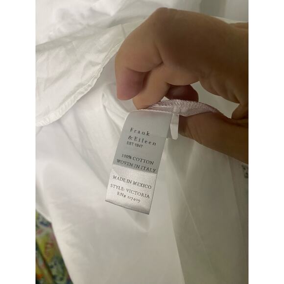 Frank & Eileen White Blouse - Picture 9 of 10